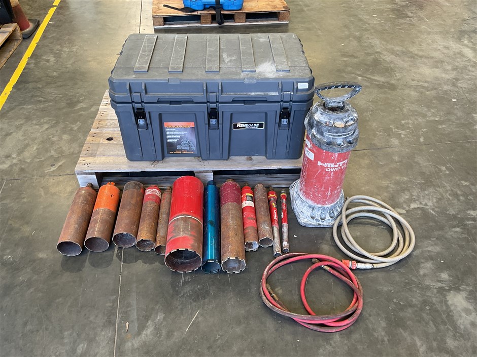 <p>Qty Assorted Core Drill Bits</p>