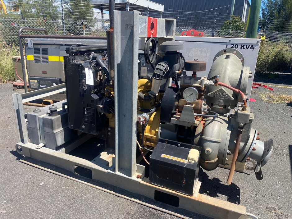 Sykes 6" Dewatering Pump Set
