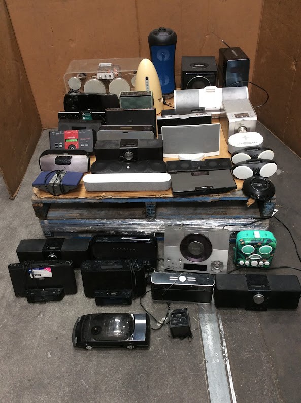 TEAC/Logitech Mixed Brand and Model Audio Systems and Docks