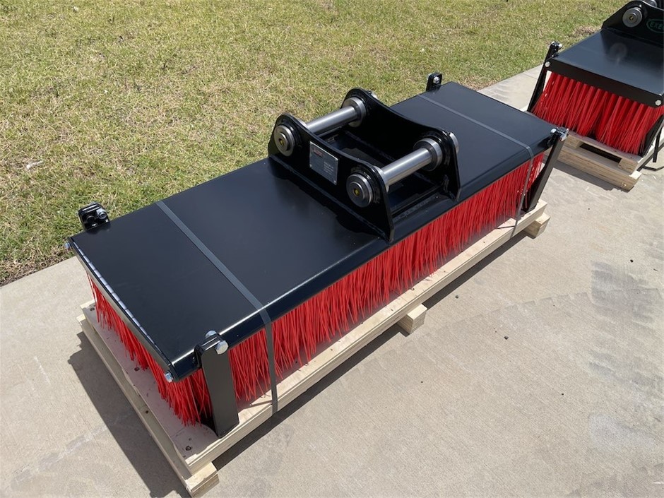 1500mm Broom Attachment to suit 8T Excavator (Unused)