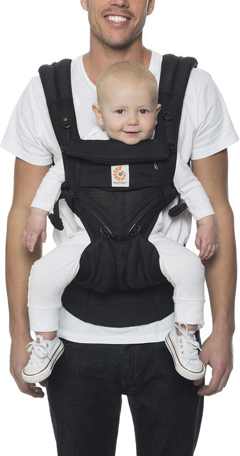 ERGOBABY Omni 360 All-Position Baby Carrier for Newborn to Toddler with Lum