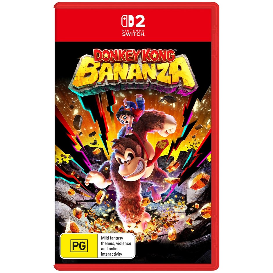 NINTENDO SWITCH 2 Donkey Kong: Bananza Game For Nintendo Switch 2.