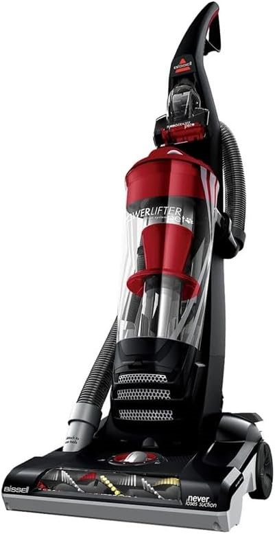 BISSELL 1521F Powerlifter Pet Vacuum Cleaner, Red/Gray NB: Used, not in ori