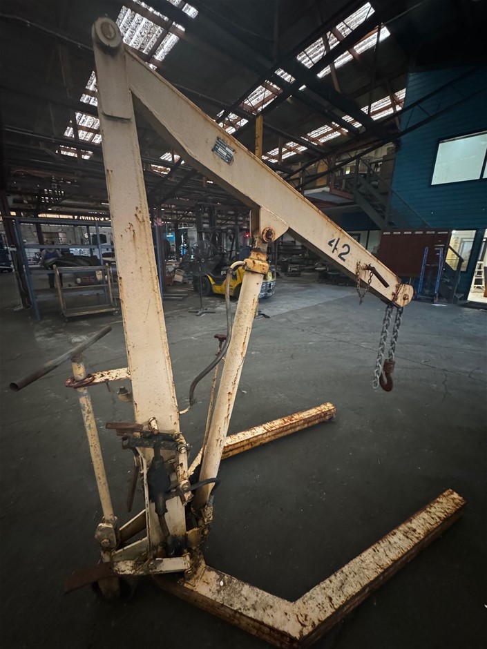 Hydraulic Floor Crane