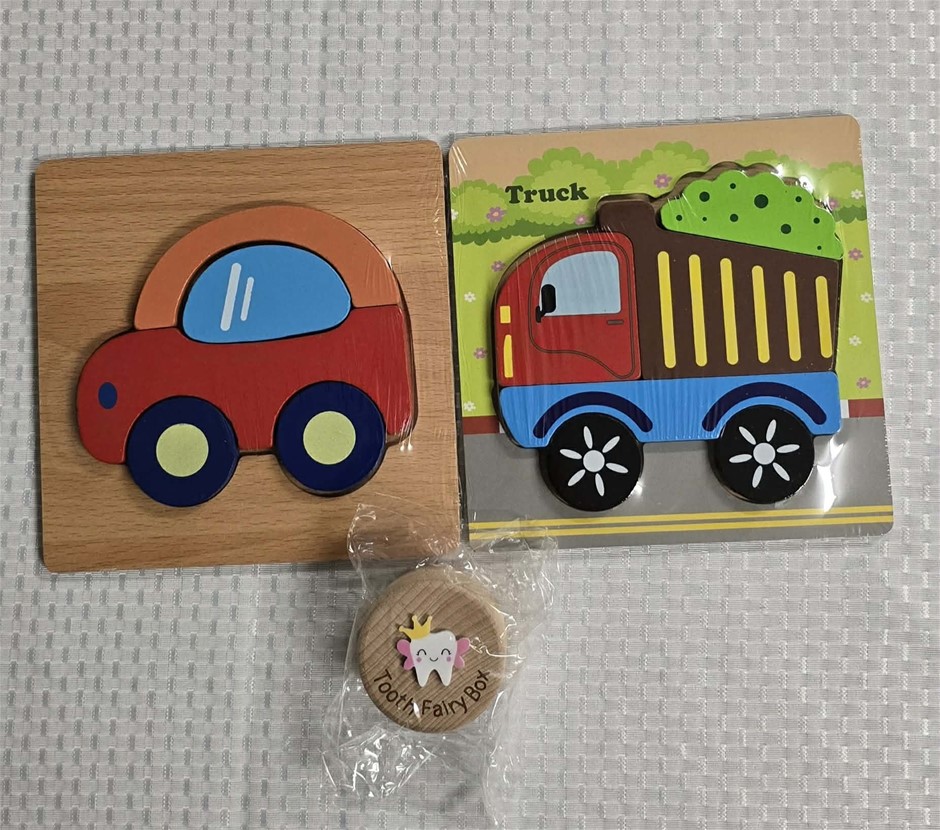 2 x Puzzles and Tooth Fairy Box B