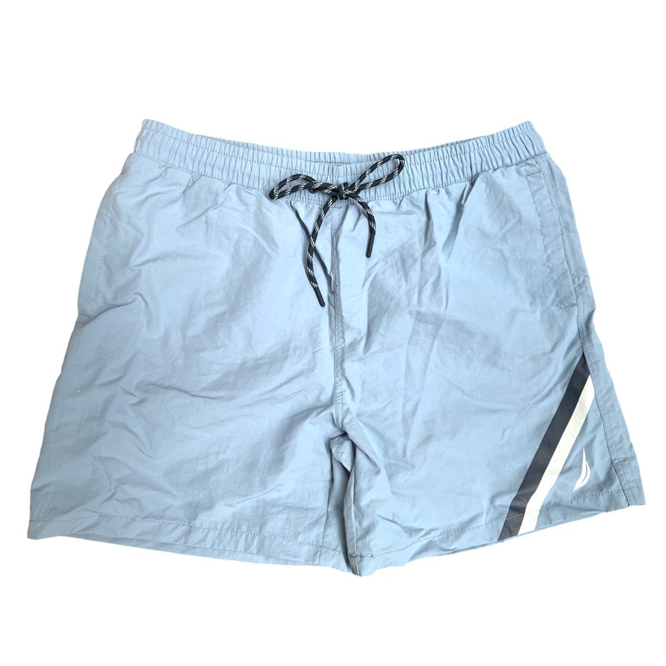NAUTICA Men's Stripe Swim Short, Size XL, Sea Blue (484), NAT50225. Buyers
