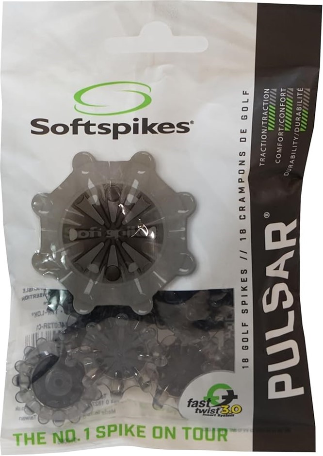 Softspikes PiViX Golf Cleats - Fast Twist 3.0-18 Count