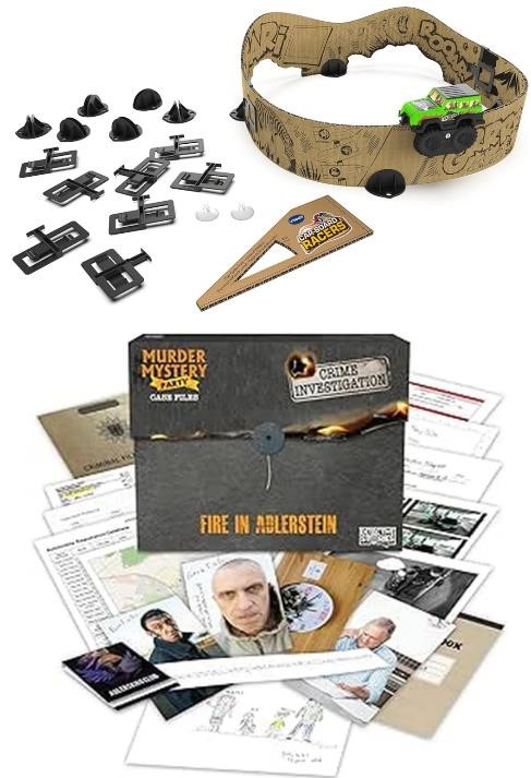 BUNDLE: VTECH Car-Board Racers Starter Set x UNIVERSITY GAMES in Alderstein