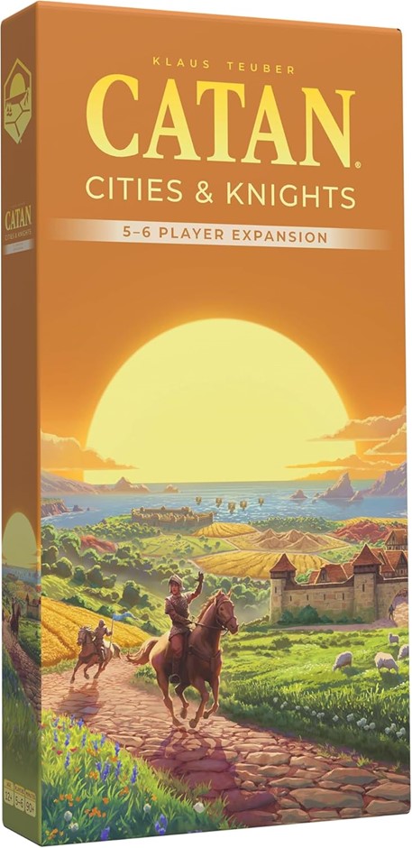 CATAN Cities & Knights 5-6 Player Board Game Extension (6th Edition). NB: S