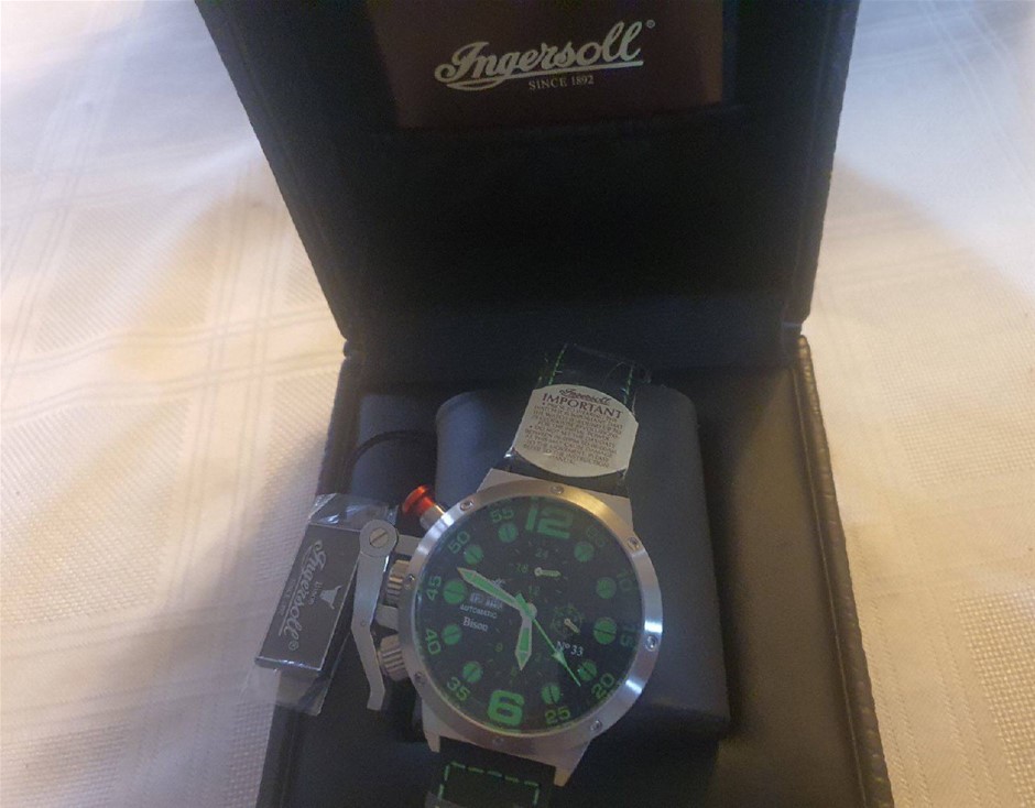 Ingersoll Limited Edition No. 33 , Bison Automatic Large Face Since 1892