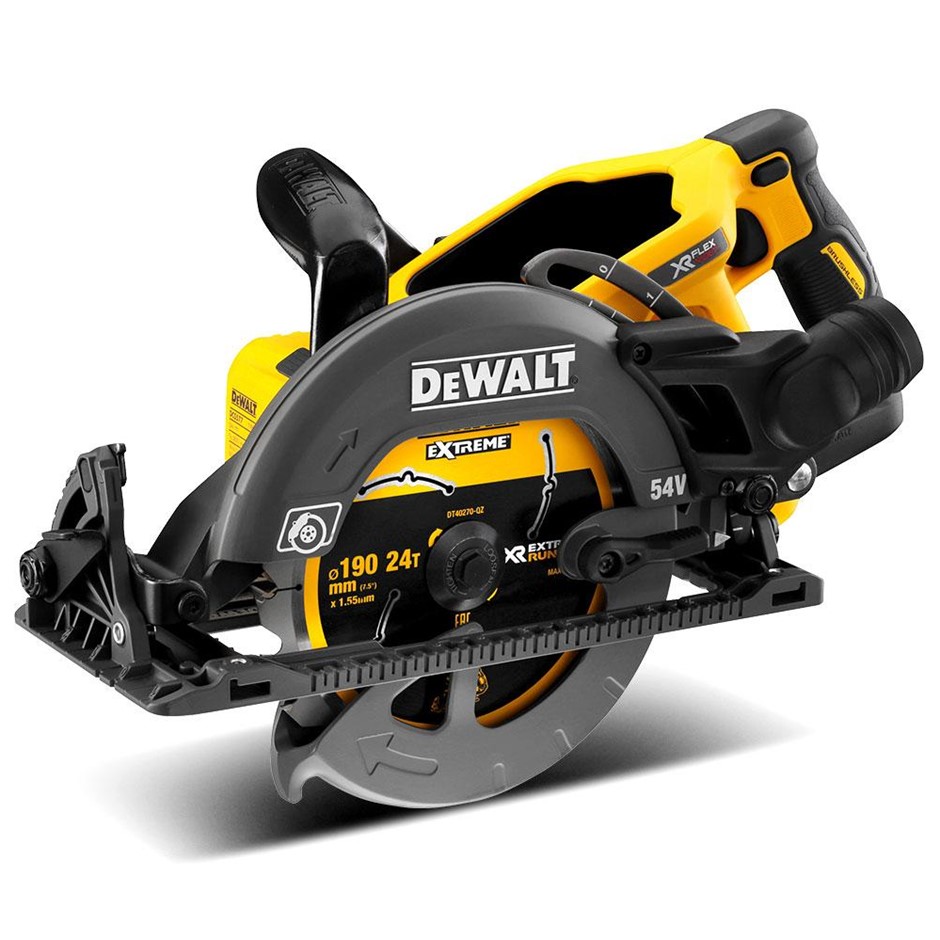 DeWALT 54V XR Li-Ion Cordless FlexVolt 190mm (7-1/2") Circular Saw - Skin O