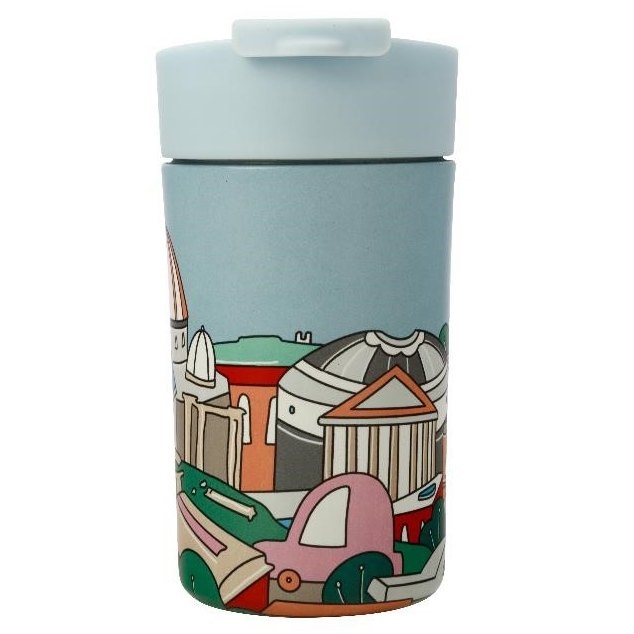 MAXWELL & WILLIAMS Megan McKean Cities Double Wall Insulated Cup 350ml, Cop