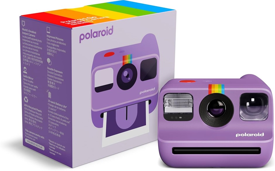 POLAROID Go Generation 2 - Mini Instant Film Camera Only - Purple (9183), O