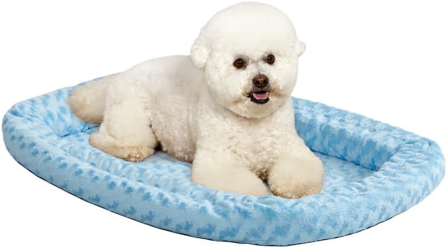 MIDWEST Homes for Pets Double Bolster Pet Bed fits 18-Inch Long Dog Crates,