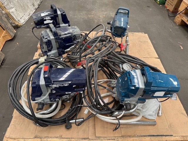 Airless Spray Station 1100W x 5 units