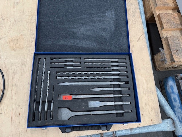 17pc SDS Drill bit & Chisel Sets (Complete and unused) x 1 units