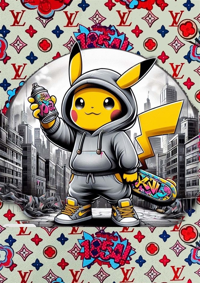 Death NYC Ltd Ed. Signed Graffiti Pop Art Print