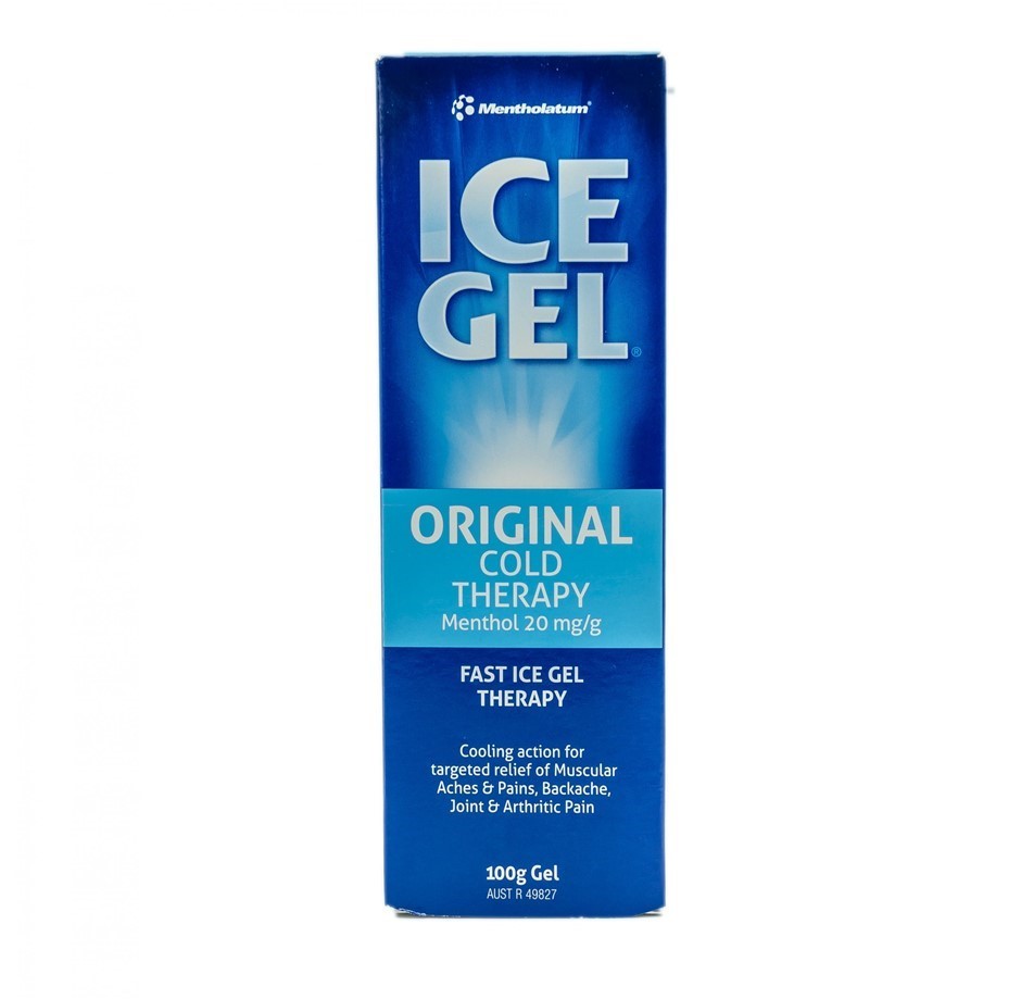 5 x MENTHOLATUM Original Cold Therapy Muscle Pain Relief Ice Gel, 100g.