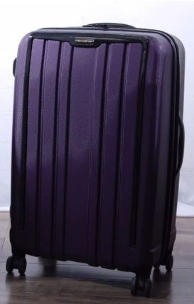 SAMSONITE Exoframe Hardside Luggage Suitcase Set, Purple, Large: 71cm. NB: