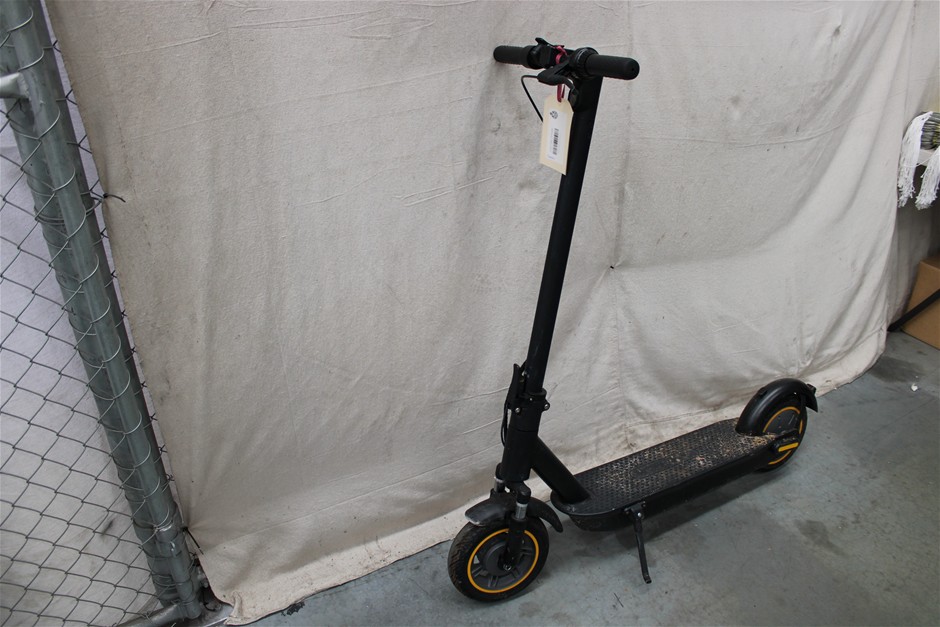 Black/Grey/Orange E-Scooter