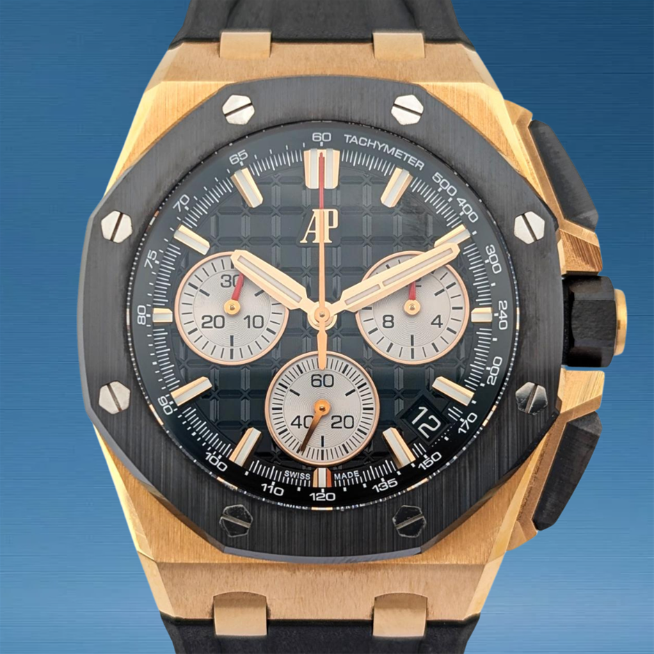 Audemars Piguet 26420RO.OO.A002CA.01 Royal Oak Offshore 43mm 2023 BxP & COA