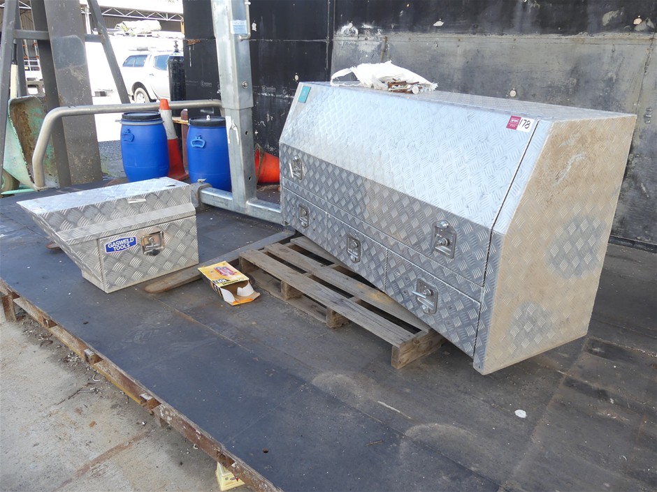 <B>Utility Tool Boxes (2 x Assorted)</B>