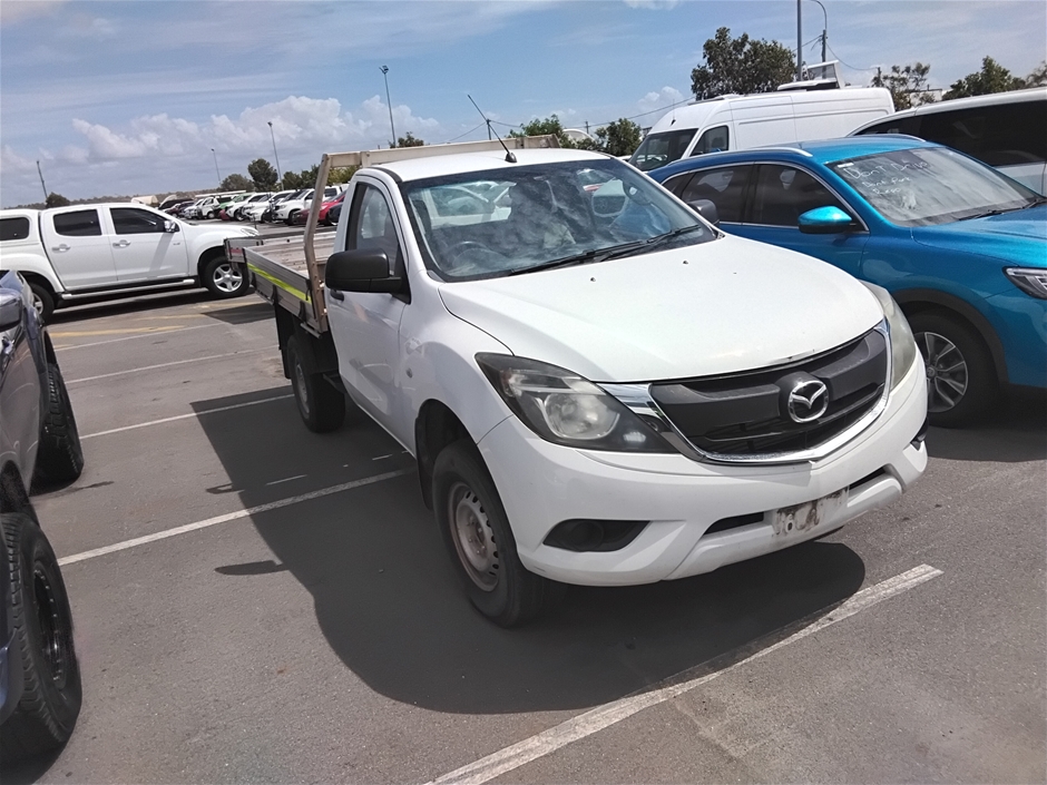 2015 Mazda BT-50 4X2 XT Turbo Diesel Automatic Cab Chassis