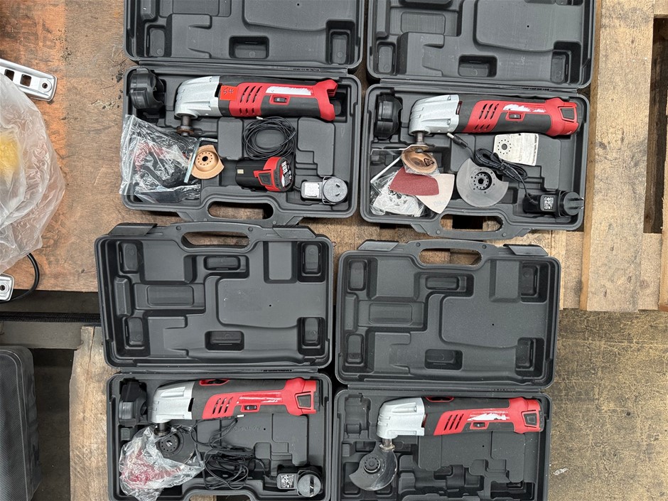 10.8V Lithium Ion Cordless Multifunction Tool x 4 units