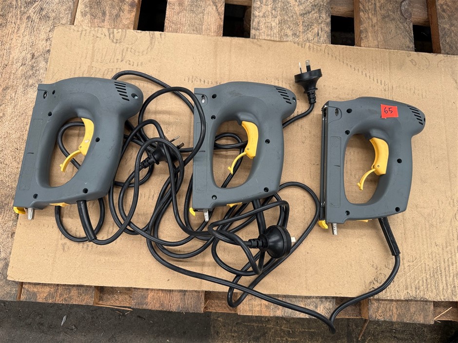Electric Nail and Staple Gun x 3 units