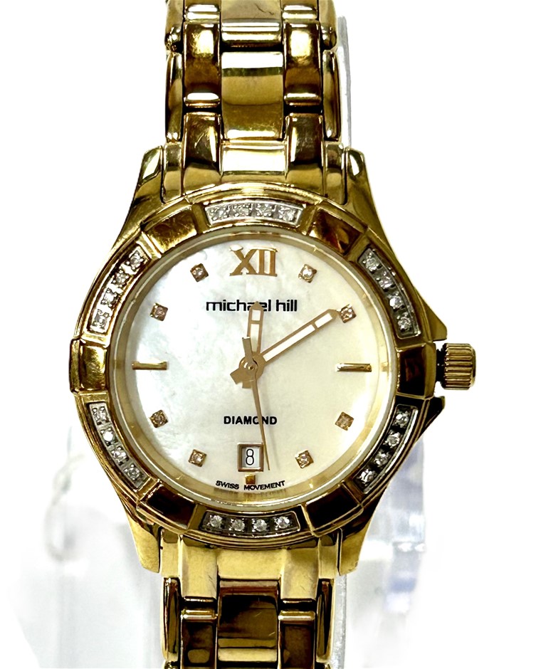 MICHAEL HILL Diamond Ladies Watch, reference: 9225