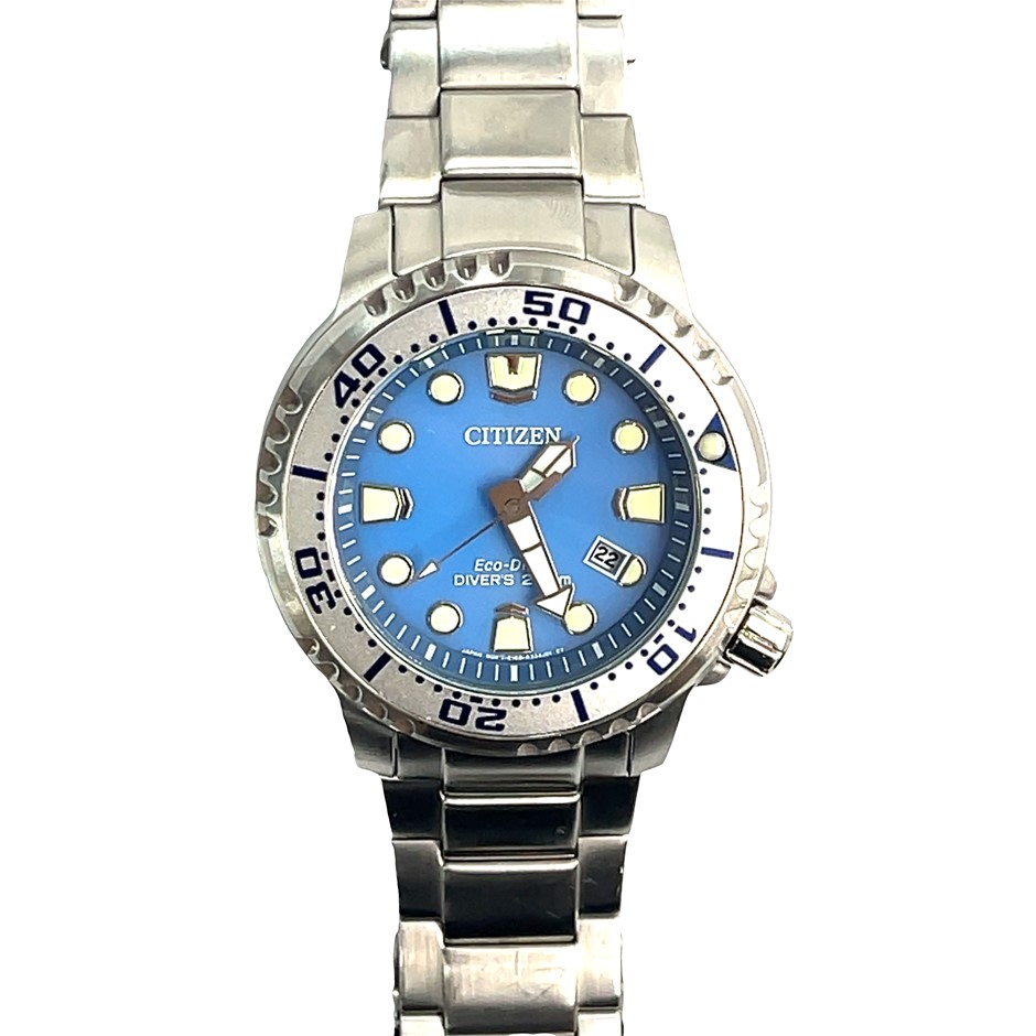 Citizen Eco-Drive Divers Watch, model E168-A14ST0C