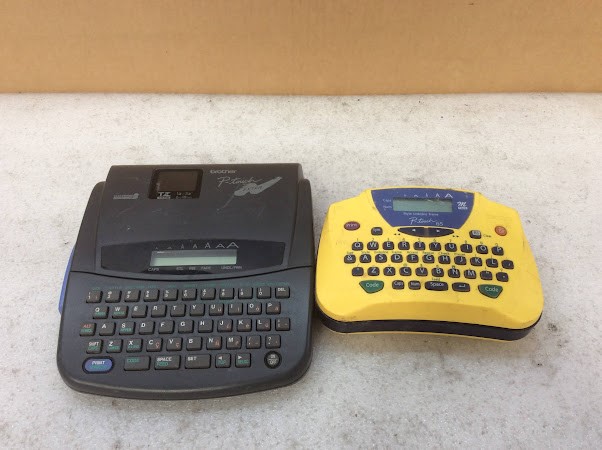 Brother PT-65&PT-320 Label Printer (Lot of 2)