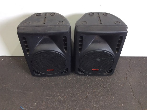 Redback Powered PA Speakers (Lot of 2)