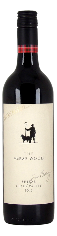 Jim Barry The McRae Wood Shiraz 2013 (1x 750mL), Clare Valley. 5* Prov