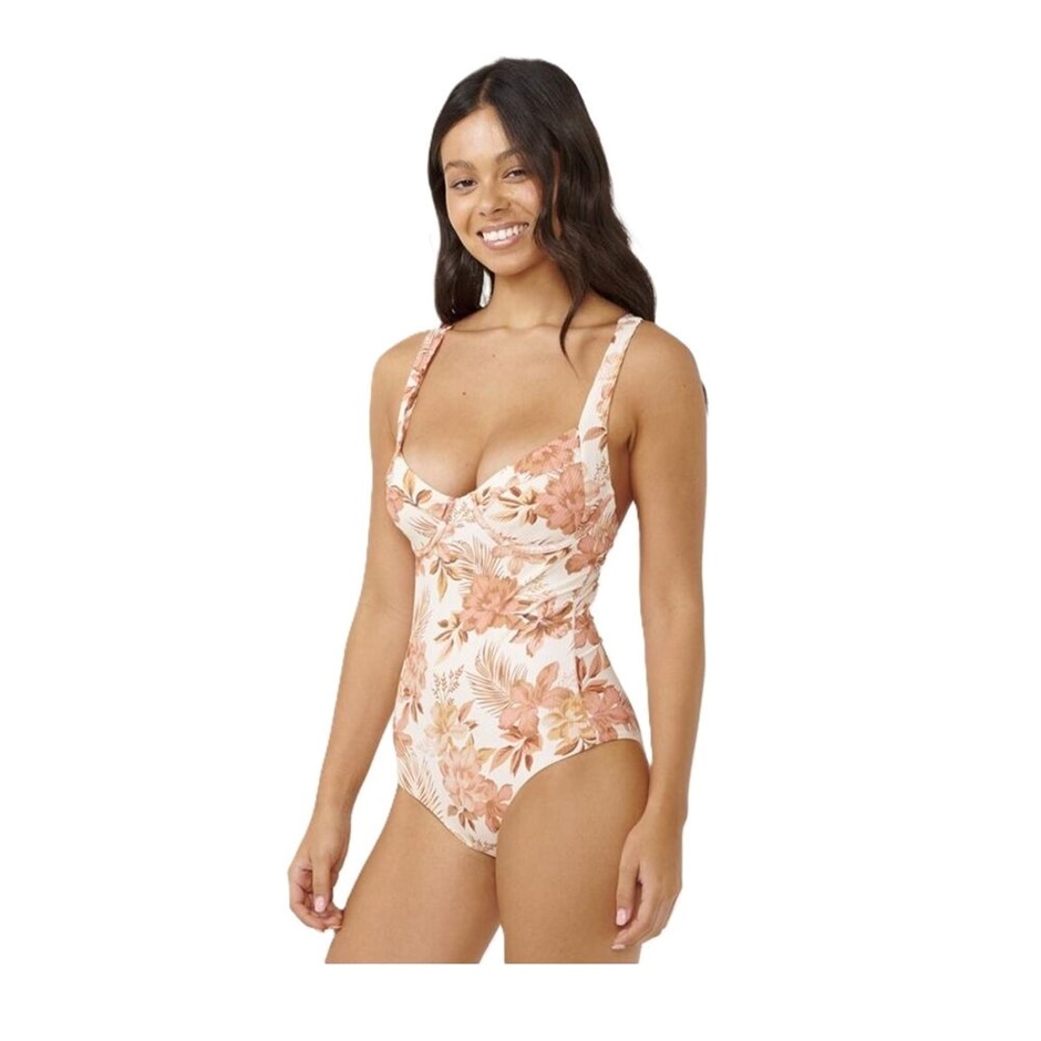 RIP CURL Women's Desert Dreams D/DD One Piece Swimsuit , Size XS, Antique W
