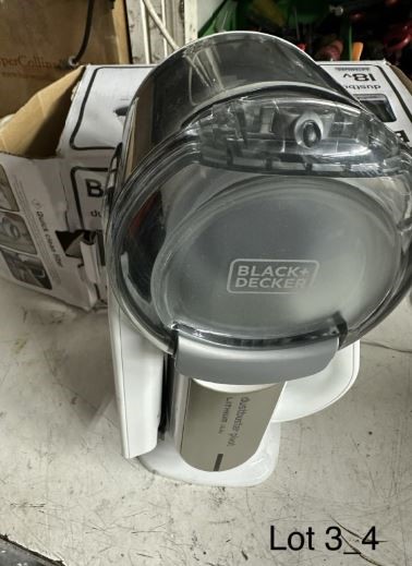 Black and Decker cordless vacuum cleaner x3 (retail return)