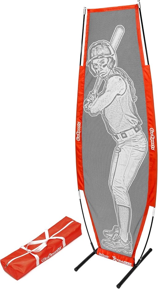 GoSports Baseball & Softball Xtraman Dummy Batter Pitching Training Mannequ