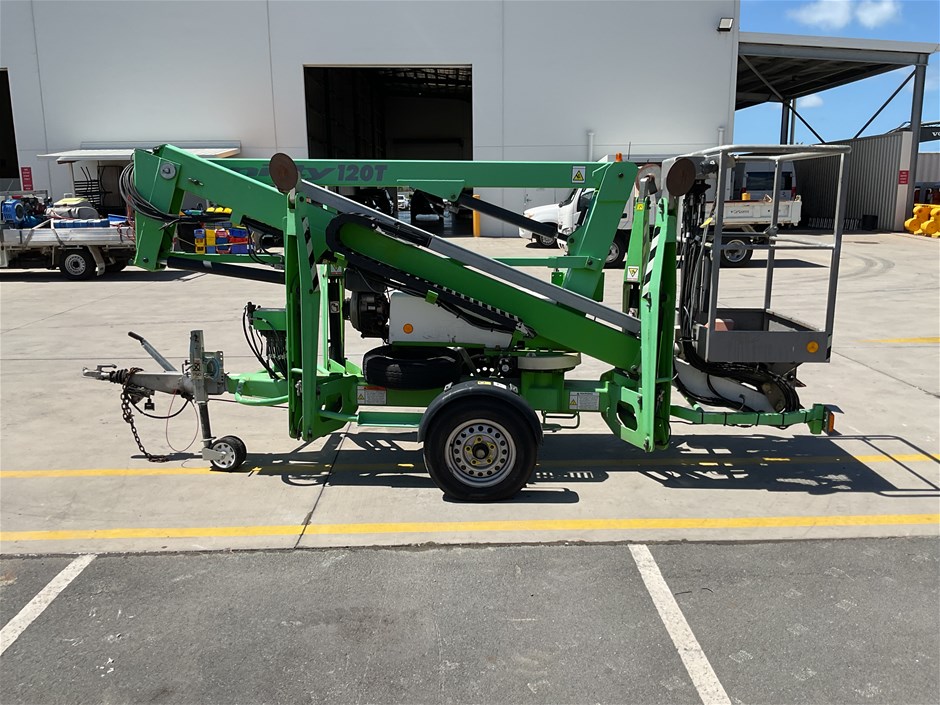 2015 Nifty 120TD Knuckle Boom Lift