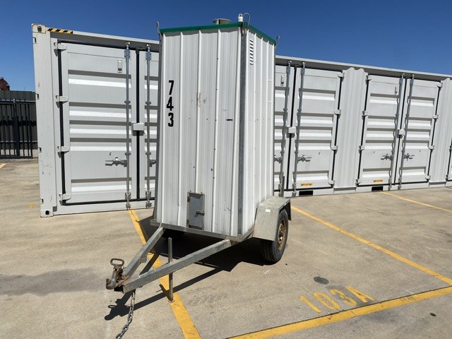 2012 Chem Loo Trailer Mounted Toilet