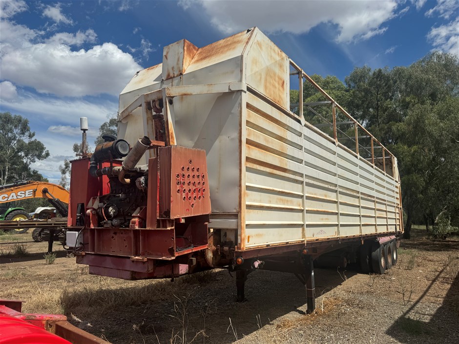 1998 Ironbark Fabrications Hyfab Triaxle Walking Floor A Trailer