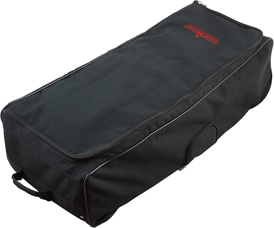 CAMP CHEF Rolling Carry Bag, 3-Burner Bag, 111.76 x 43.18 x 27.94cm, Black.
