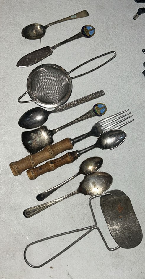Collection of Vintage Kitchen Utensils