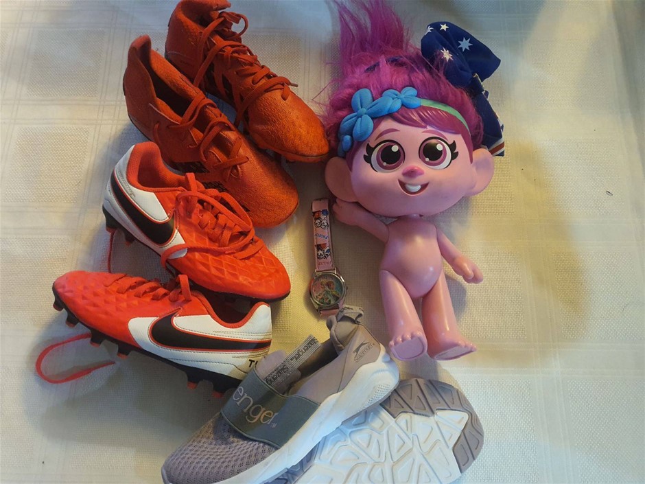 3 Pairs of Kids Shoes Minor Use as New