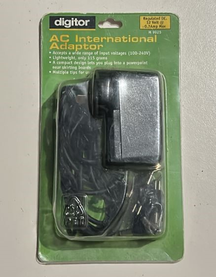 DIGITOR AC International Adaptor