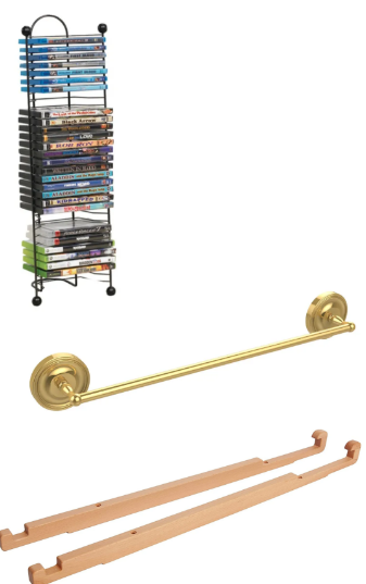 BUNDLE: 2 x Furnishing Products, Incl: ATLANTIC Nestable 32" Media Tower, A