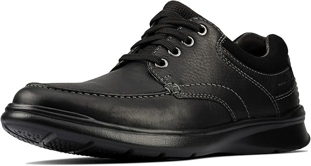 Clarks Men's Cotrell Edge Oxford, Black Oily Leather, 13 US