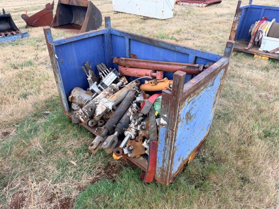 Stillage of Assorted Spare Parts