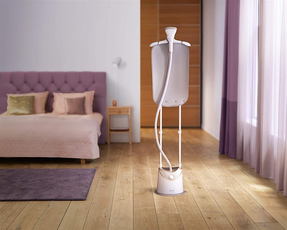 PHILIPS Garment Stand Steamer with 5 Steam Settings, 1.4L Water Tank & Inte