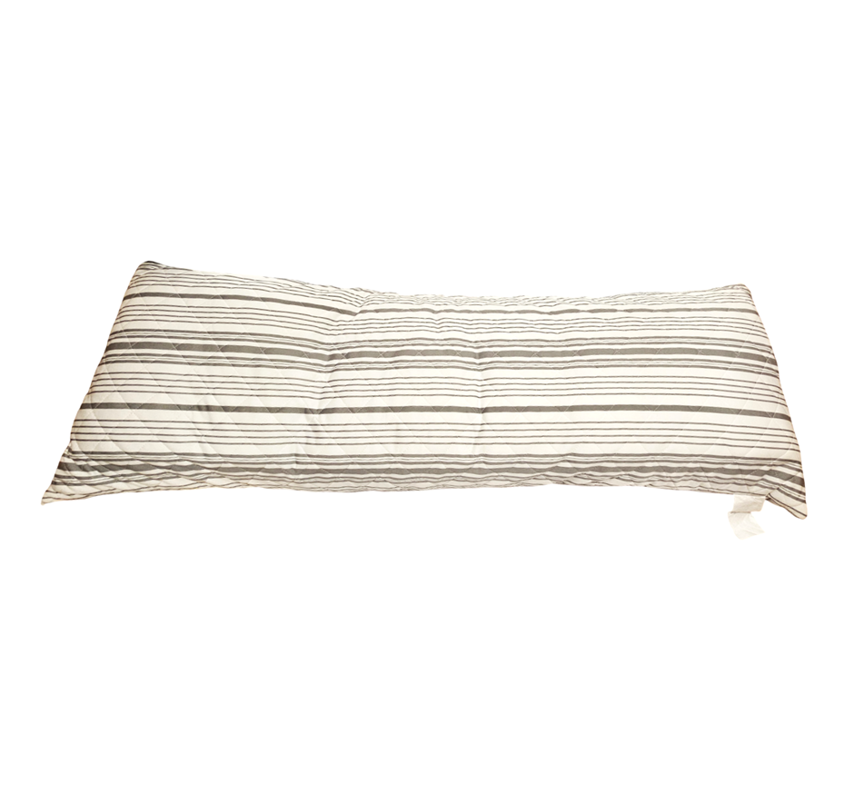 2 x Assorted SUTTON PLACE Decorative Long Body Pillows, Blue & Grey. N.B: 1