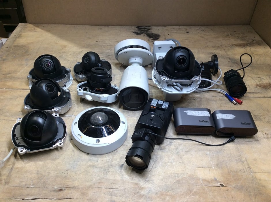 Mixed Lot - AXIS PTZ Modules, Dome Cameras & Accessories